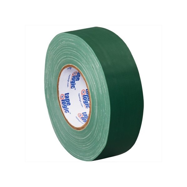 Tape Logic 2'' x 60 yds. Green Tape Logic 11 Mil Gaffers Tape, 3PK T98718G3PK - main